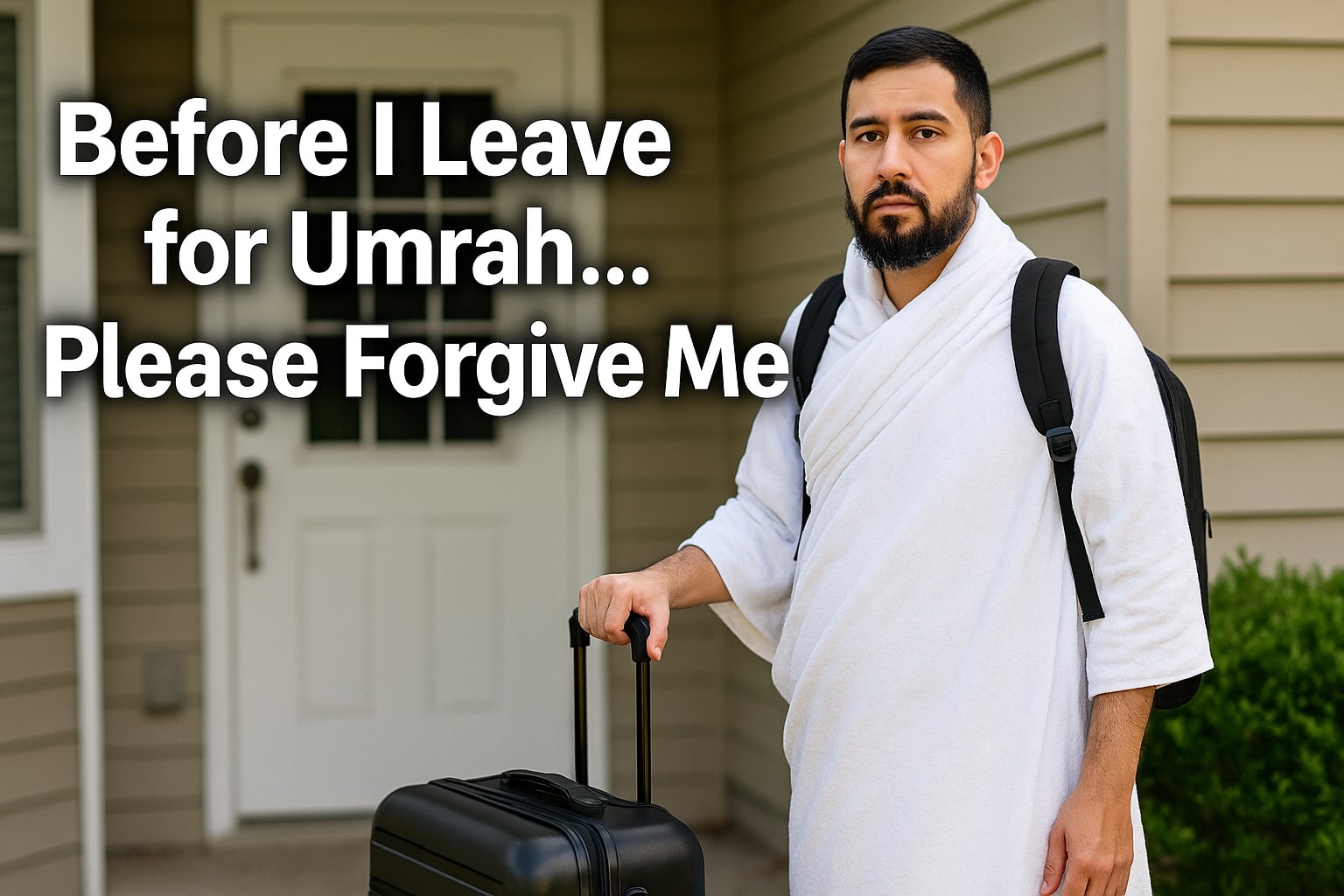 Message: I Am Going to Umrah, Please Forgive Me
